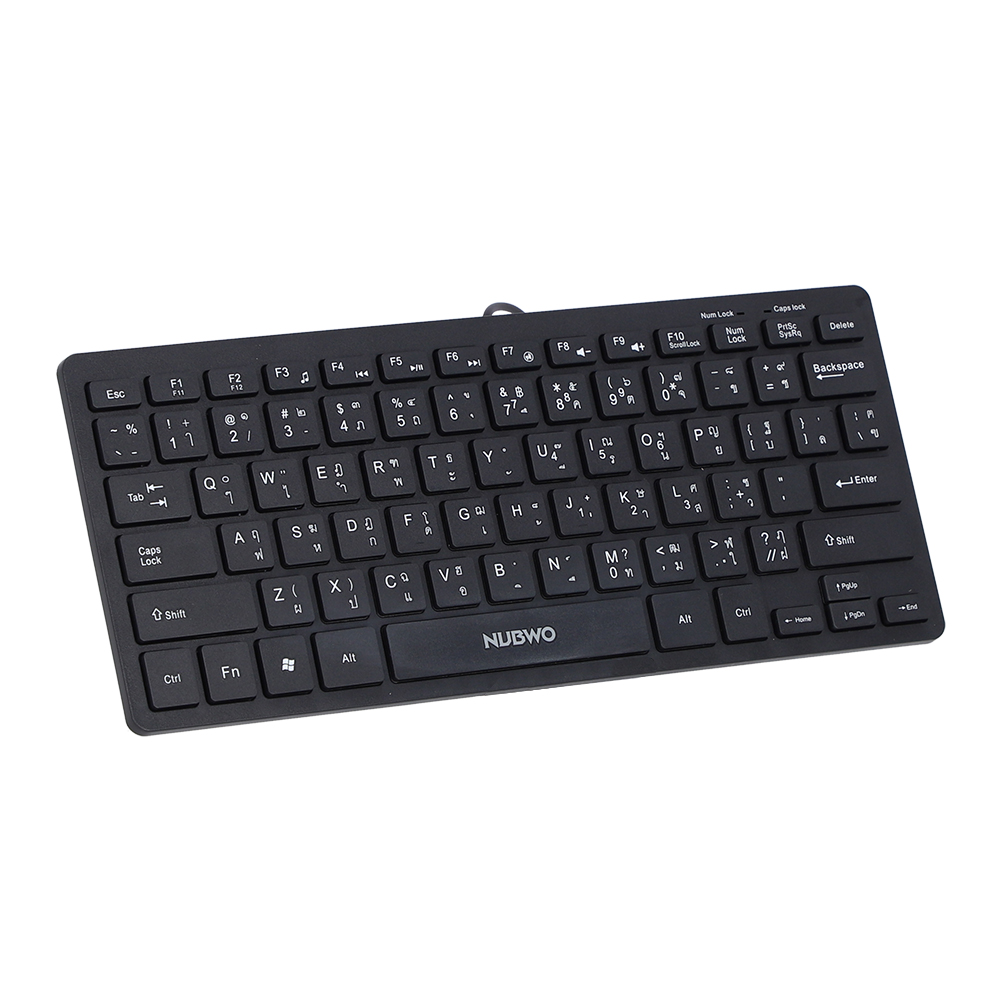 KEYBOARD NUBWO NK035 MINI BLACK thumbnail 2