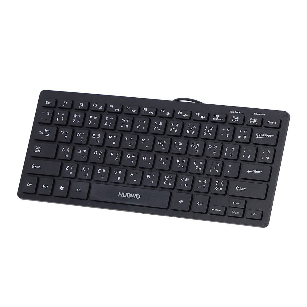 KEYBOARD NUBWO NK035 MINI BLACK thumbnail 3