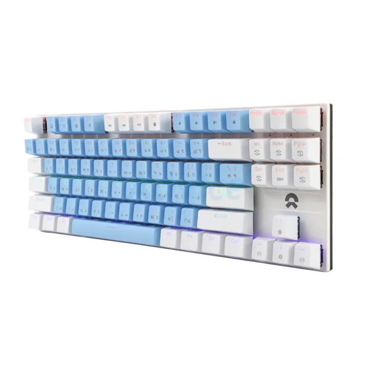 oker KEYBOARD OKER K425 WHITE BLUE (BLUE SWITCH คีย์บอร์ด) — product image 1