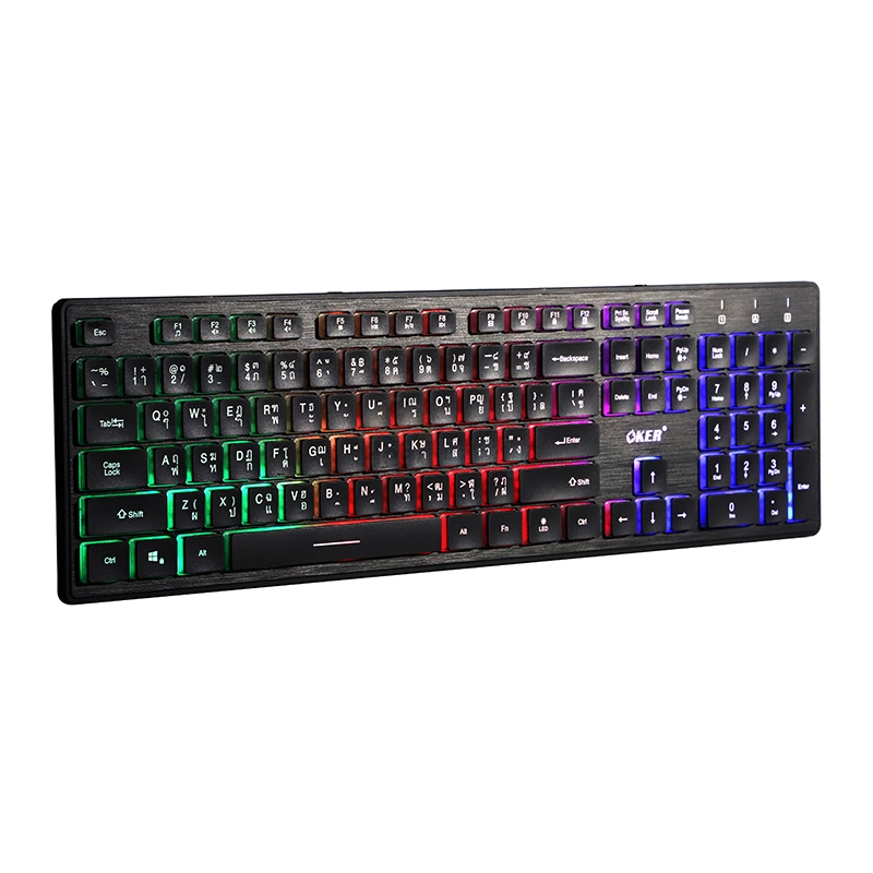 KEYBOARD OKER VA59 BLACK thumbnail 2