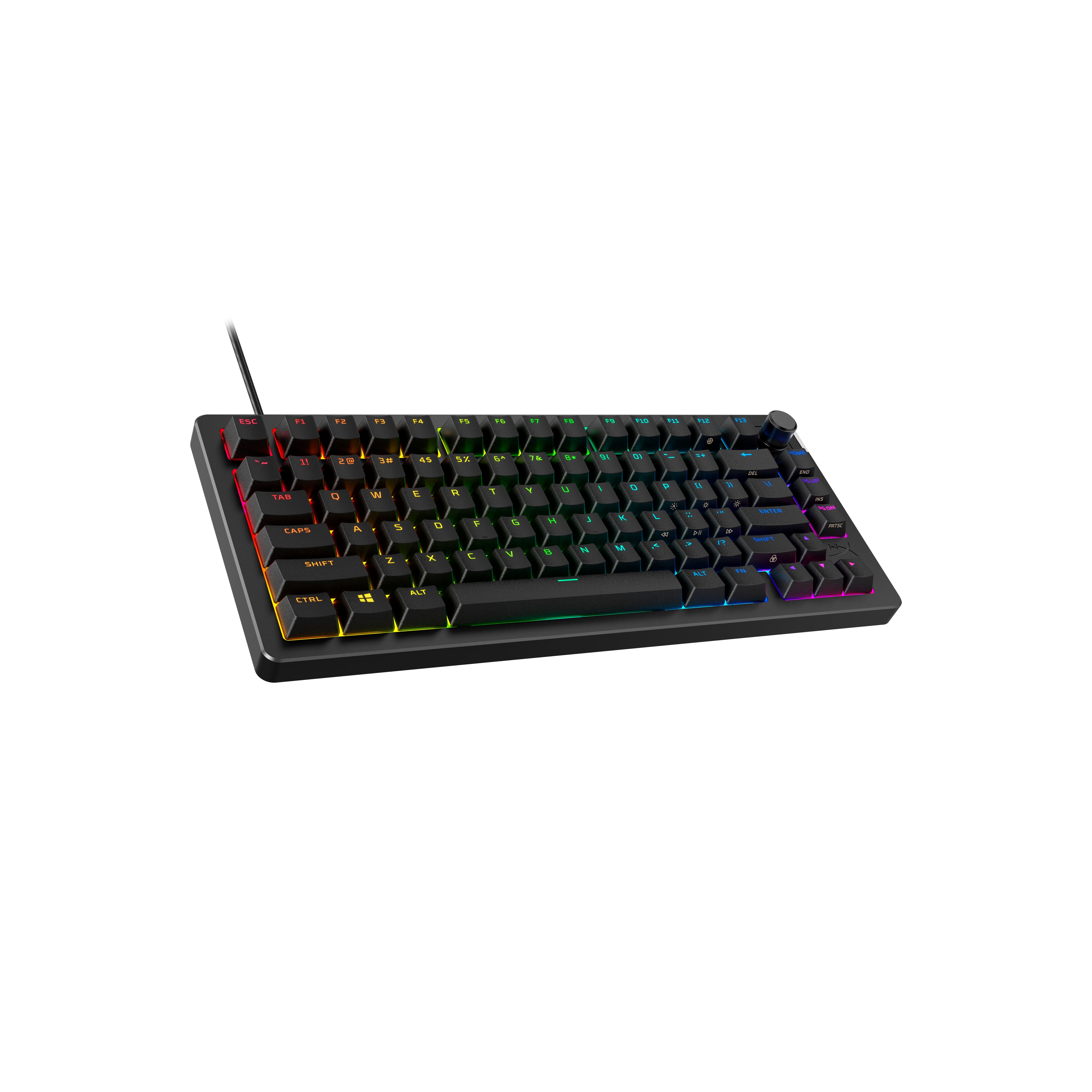 KEYBOARD HYPERX ALLOY RISE 75 BLACK (RED SWITCH คีย์บอร์ด) thumbnail 2