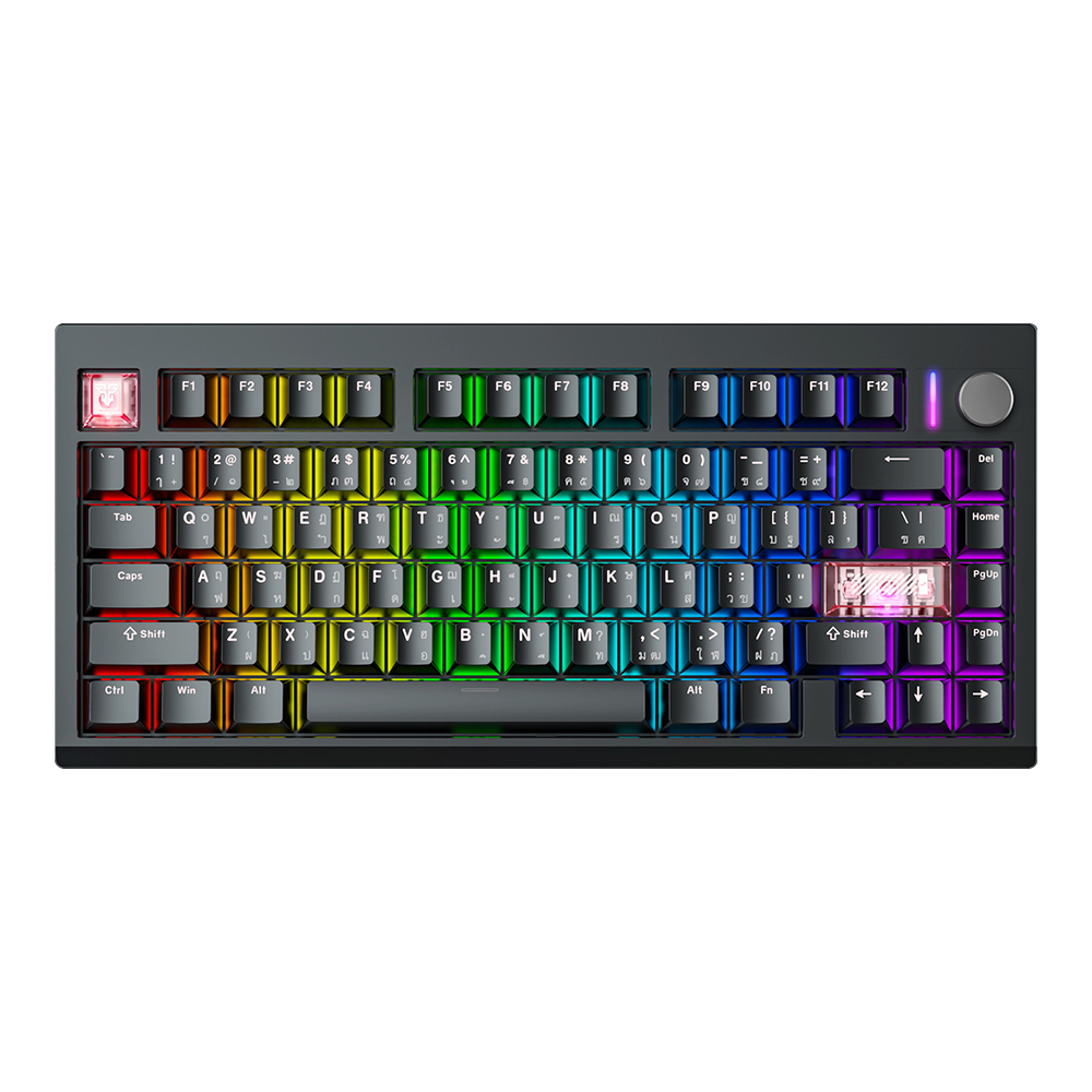 fantech KEYBOARD WIRELESS BLUETOOTH FANTECH MK921 MAXFIT8 BLACK (BROWN SWITCH คีย์บอร์ด) — product image 1