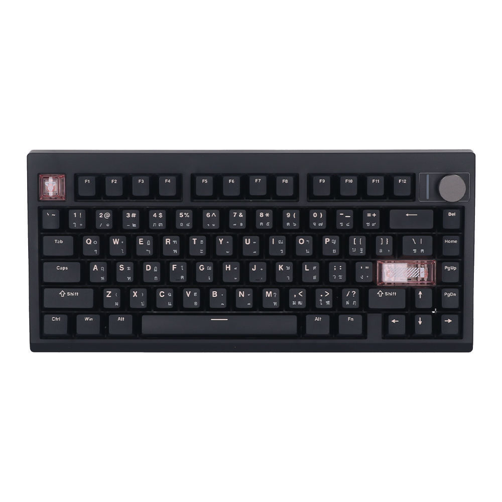 KEYBOARD WIRELESS BLUETOOTH FANTECH MK921 MAXFIT8 BLACK (BROWN SWITCH คีย์บอร์ด) thumbnail 2