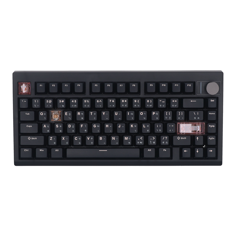 KEYBOARD WIRELESS BLUETOOTH FANTECH MK921 MAXFIT8 BLACK (BROWN SWITCH คีย์บอร์ด) thumbnail 3