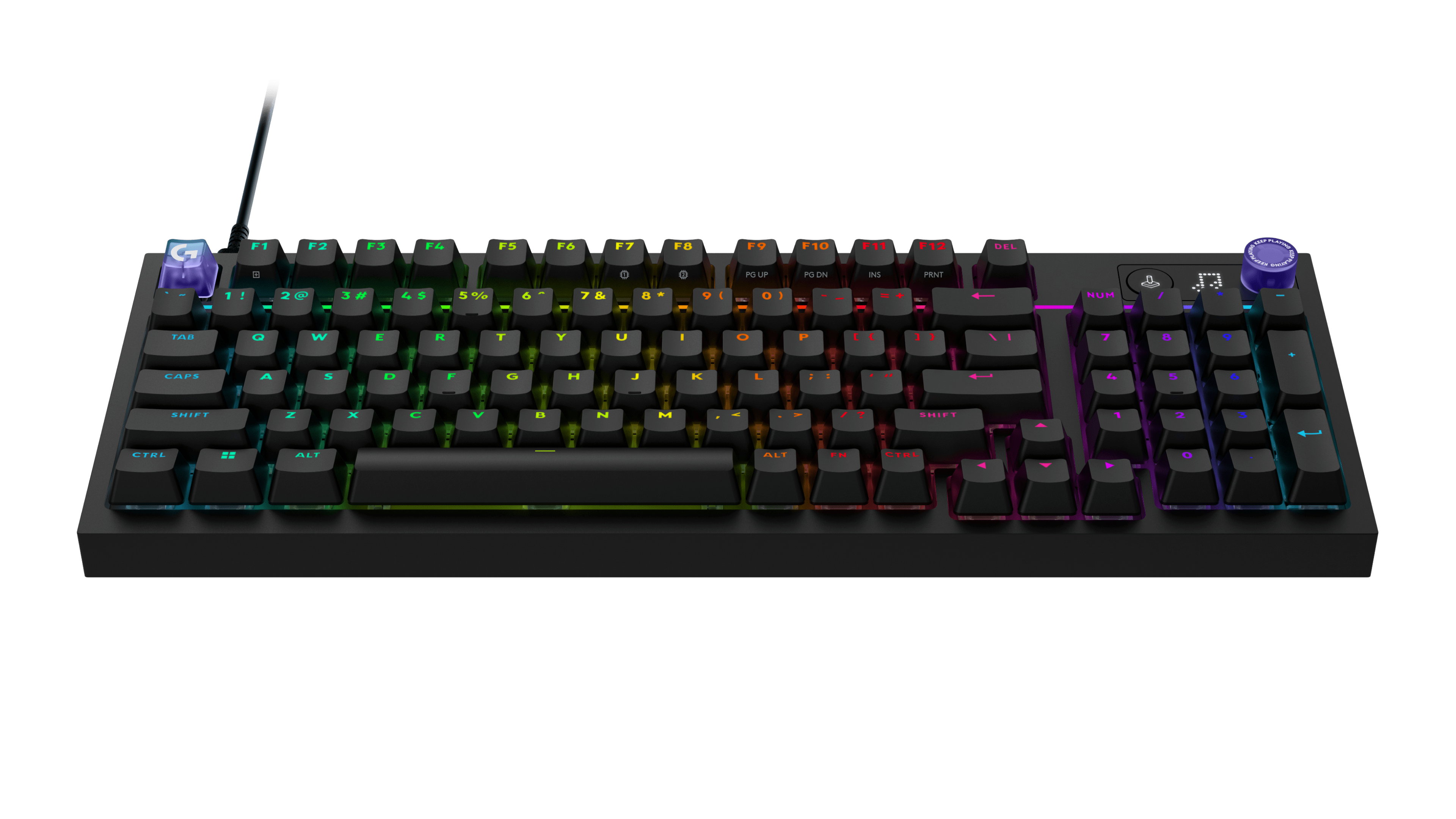 KEYBOARD LOGITECH G316 X 98 BLACK (TACTILE SWITCH คีย์บอร์ด) thumbnail 2