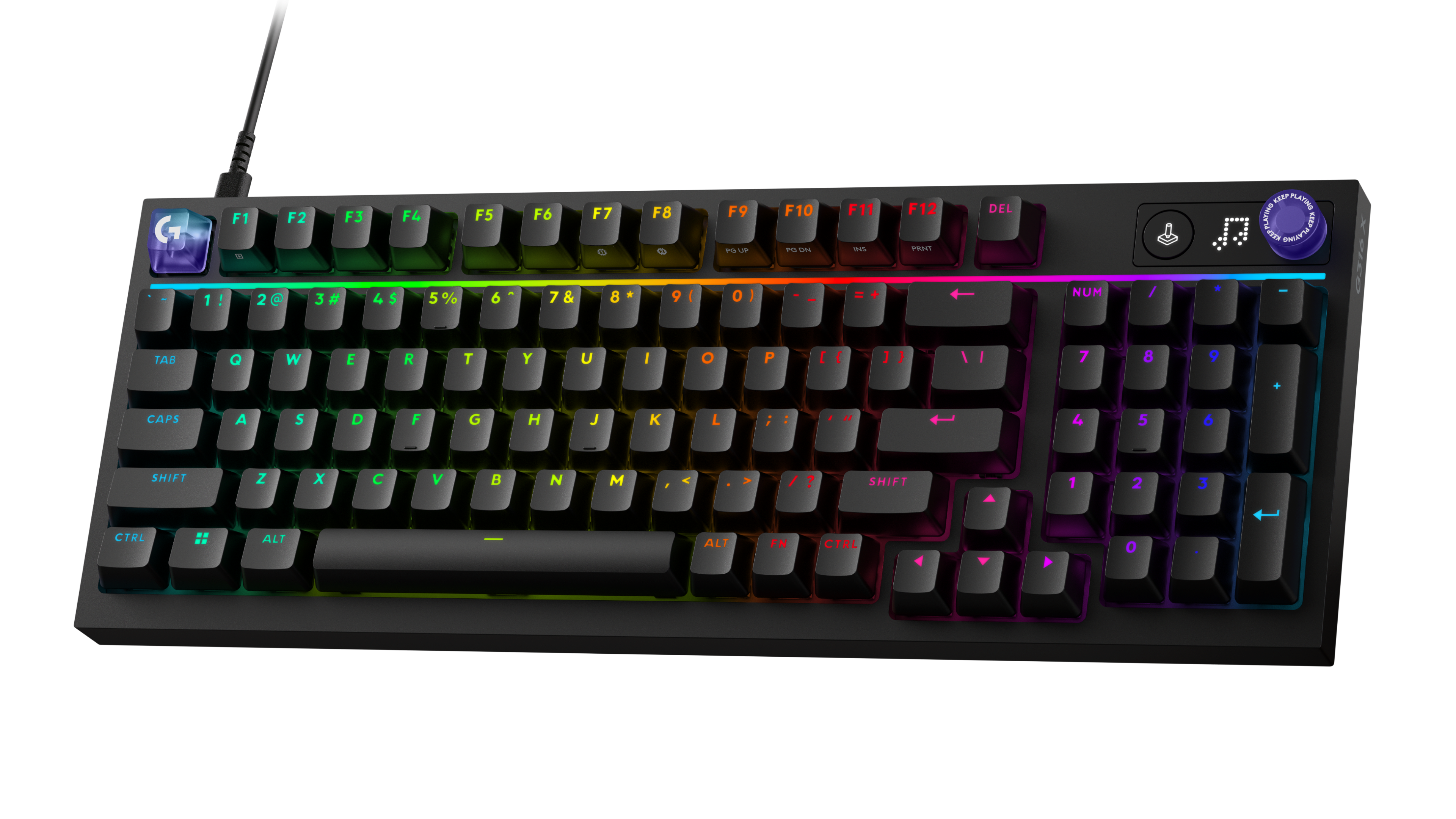 KEYBOARD LOGITECH G316 X 98 BLACK (TACTILE SWITCH คีย์บอร์ด) thumbnail 3