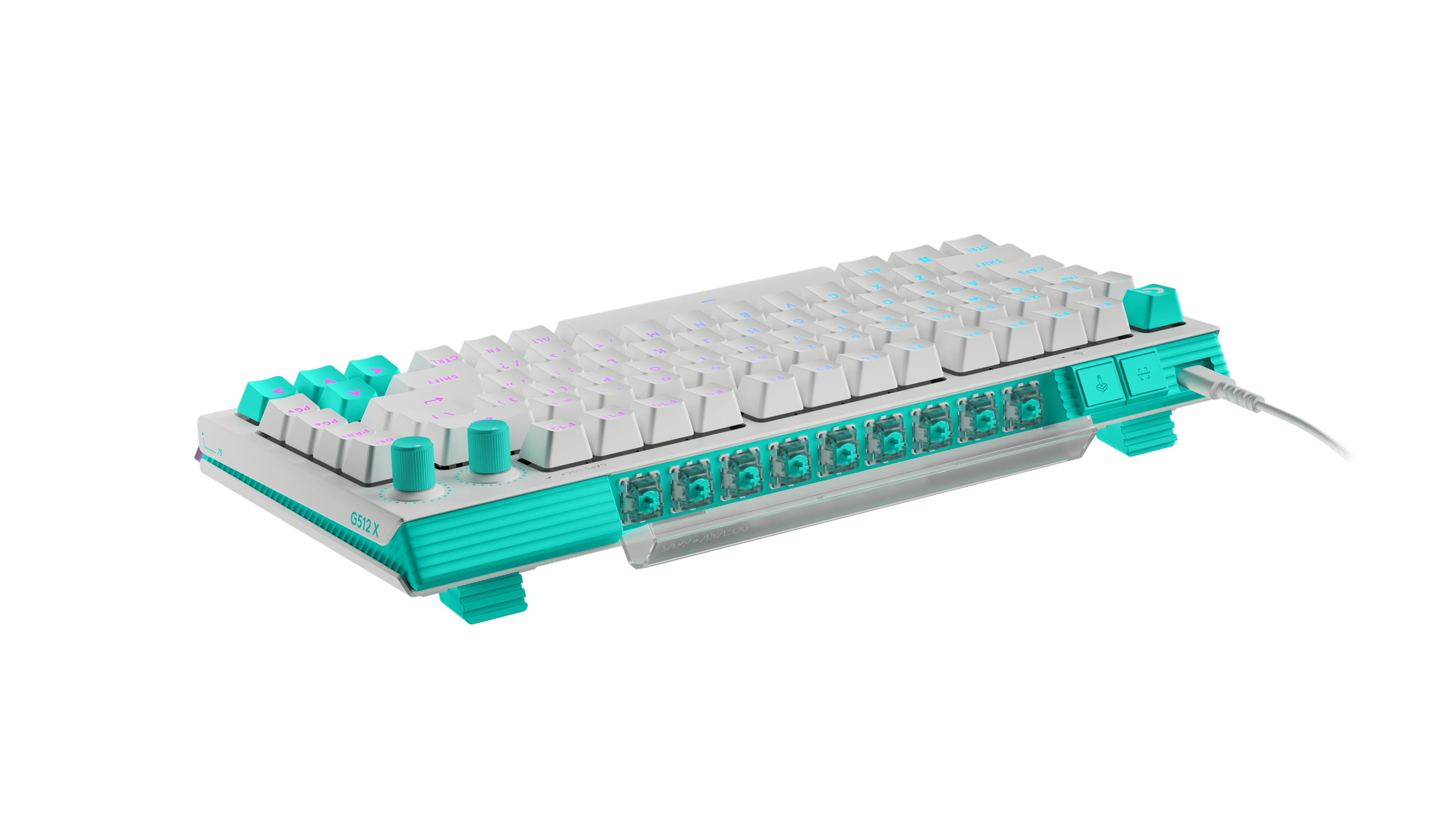 KEYBOARD LOGITECH G512 X 75 WHITE EN (TACTILE SWITCH คีย์บอร์ด) thumbnail 4