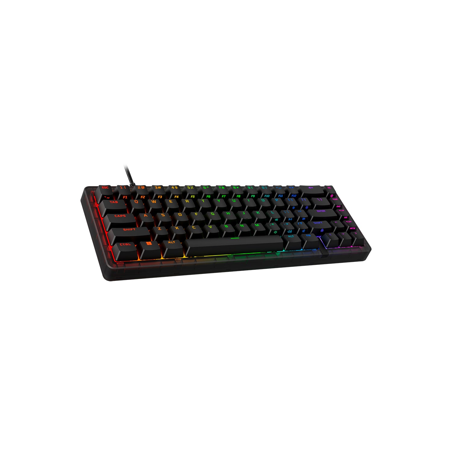 KEYBOARD HYPERX ALLOY ORIGINS 2 65 /EN (RED LINEAR SWITCH คีย์บอร์ด) thumbnail 2