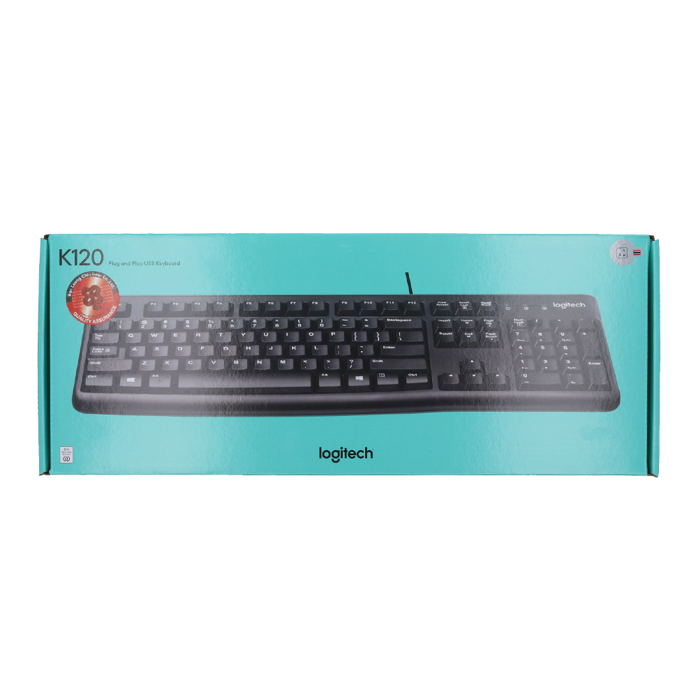 KEYBOARD LOGITECH K120 BLACK thumbnail 4