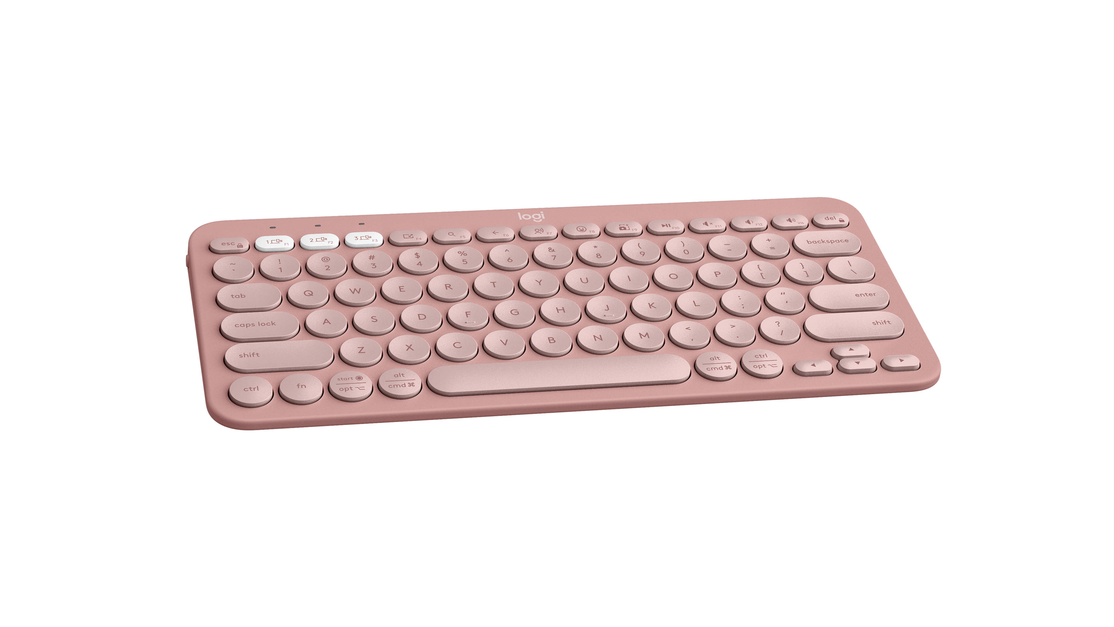 KEYBOARD WIRELESS LOGITECH K380S ROSE (BLUETOOTH) thumbnail 2