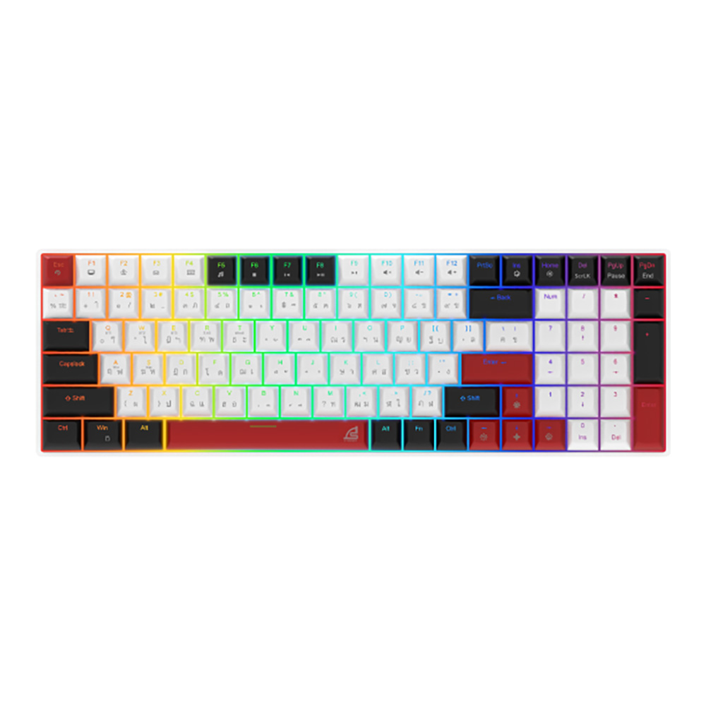 signo KEYBOARD WIRELESS BLUETOOTH SIGNO MAXXUS KB-740W P (PINK SWITCH คีย์บอร์ด) — product image 1