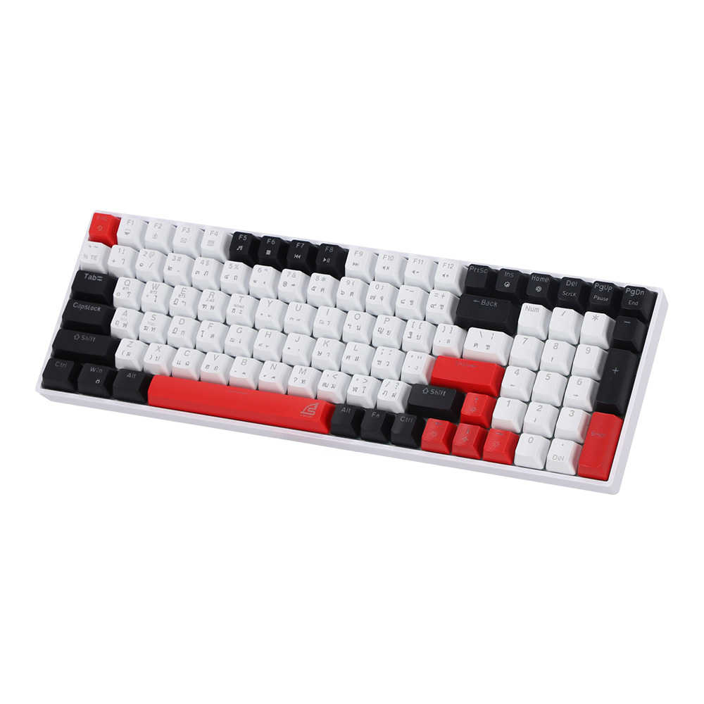 KEYBOARD WIRELESS BLUETOOTH SIGNO MAXXUS KB-740W P (PINK SWITCH คีย์บอร์ด) thumbnail 2