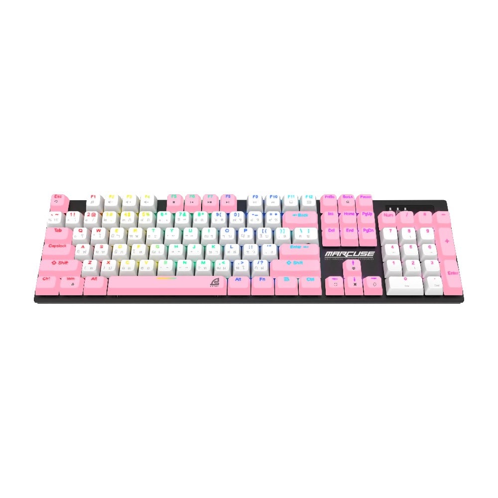 KEYBOARD SIGNO KB727 MARCUSE PINK (RED SWITCH คีย์บอร์ด) thumbnail 3