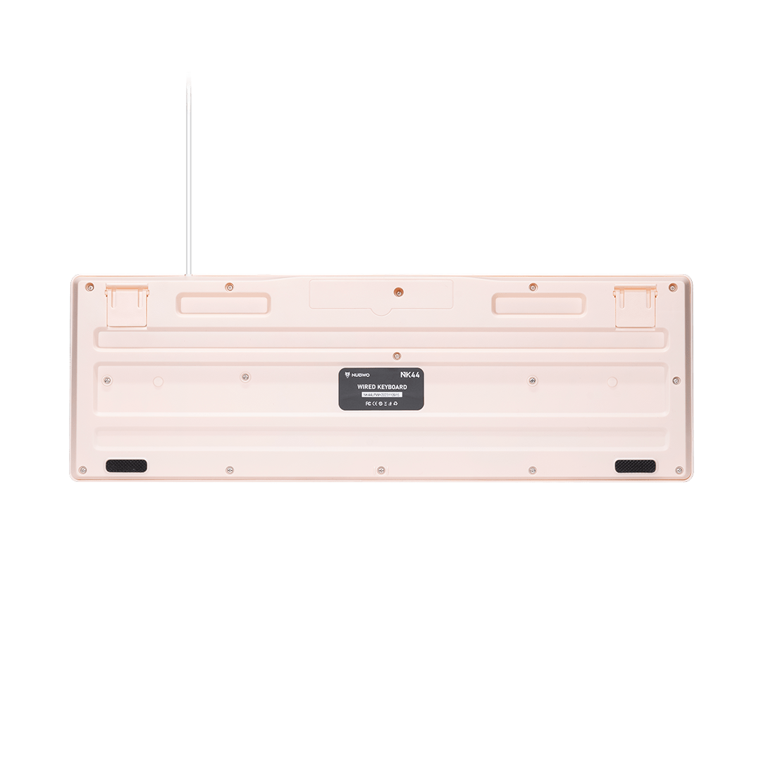 KEYBOARD NUBWO NK44 LIGHTPEACH WHITE thumbnail 2