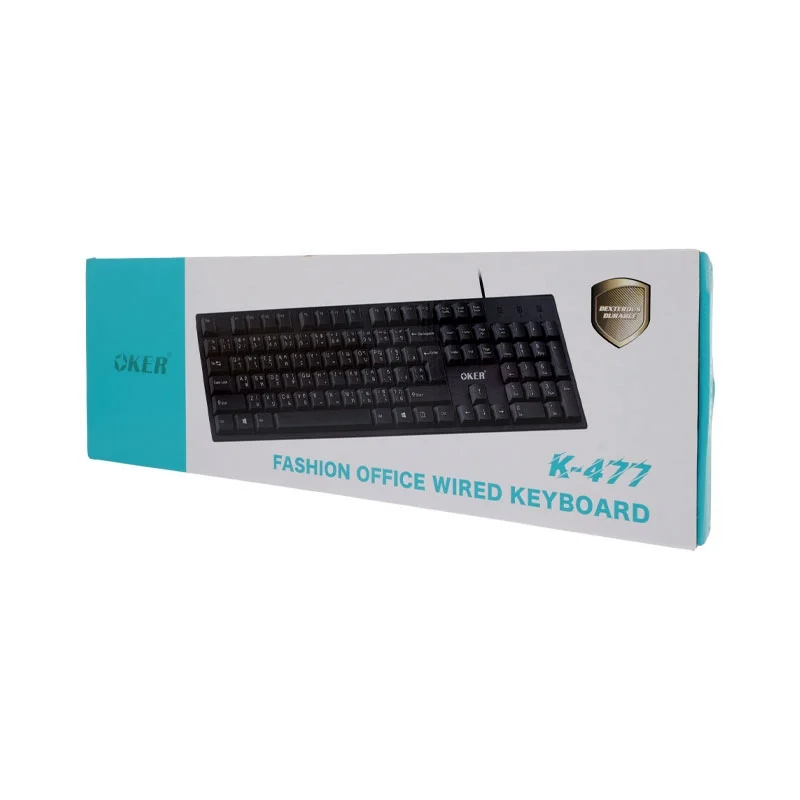 KEYBOARD OKER KB477 BLACK thumbnail 4