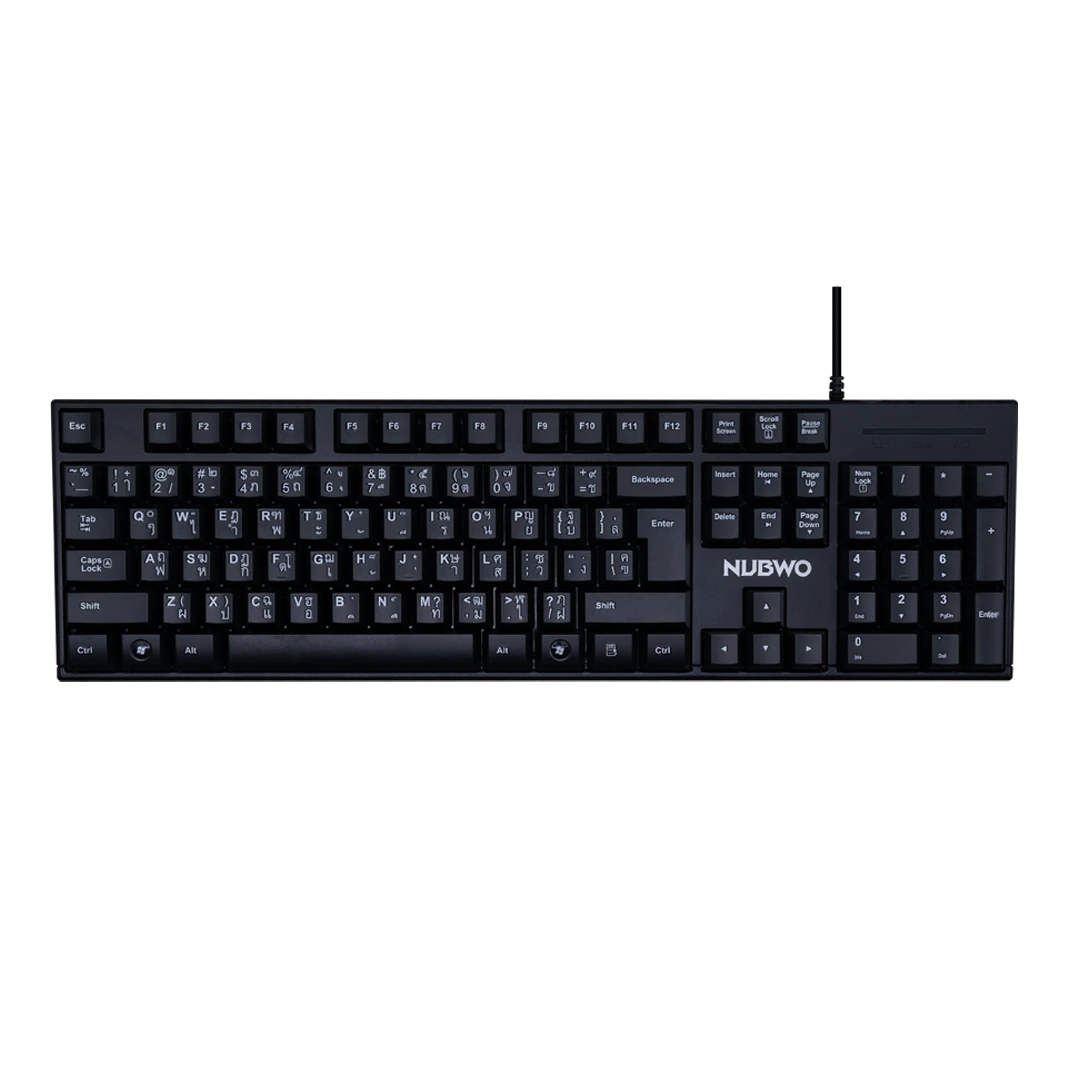 nubwo KEYBOARD NUBWO NK57 BLACK — product image 1