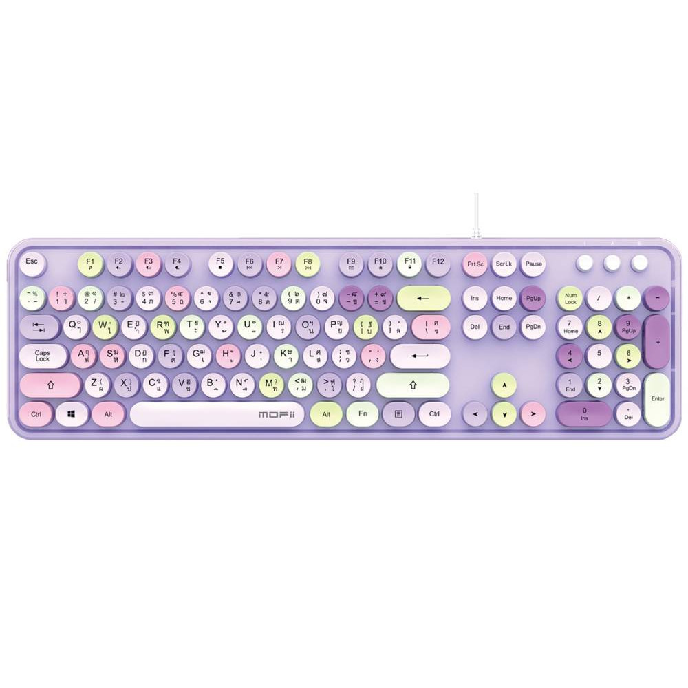 mofii KEYBOARD MOFII SWEET K RETRO LIPPURPLE — product image 1