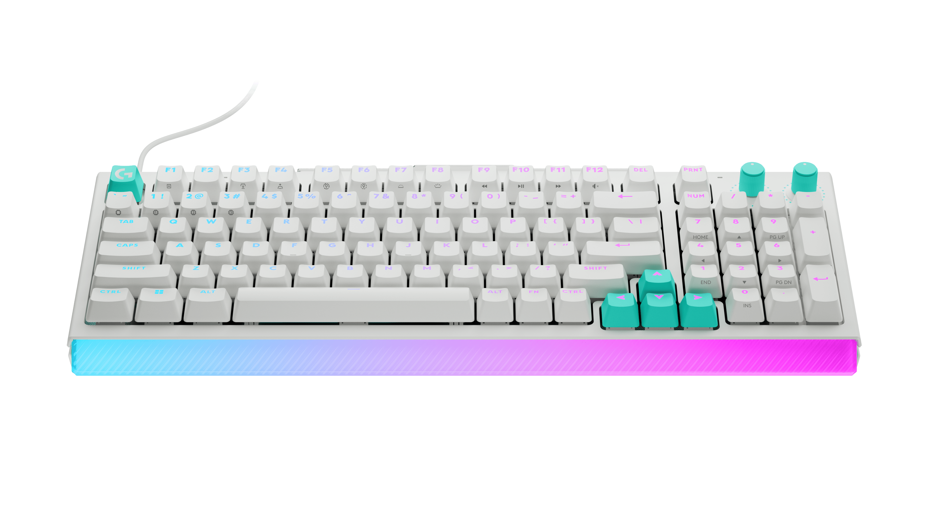 KEYBOARD LOGITECH G512 X 98 WHITE EN (TACTILE SWITCH คีย์บอร์ด) thumbnail 2