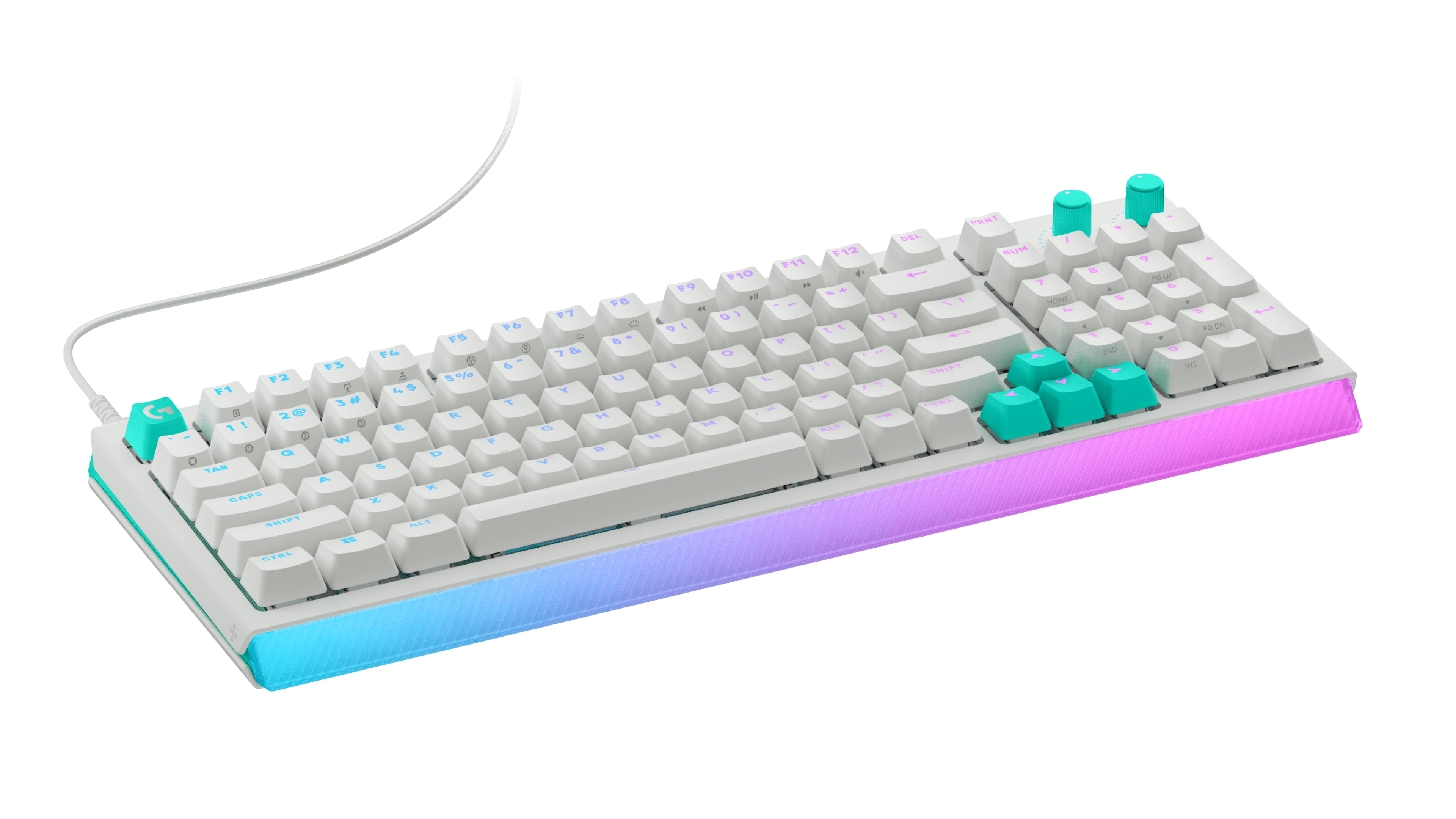 KEYBOARD LOGITECH G512 X 98 WHITE EN (TACTILE SWITCH คีย์บอร์ด) thumbnail 3