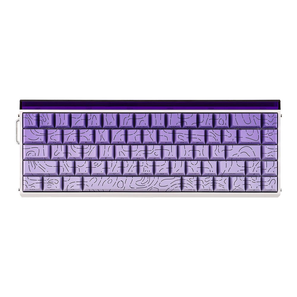 KEYBOARD AULA HERO68HE GRADIENT PURPLE NEPTUNE (MAGNETIC SWITCH คีย์บอร์ด) thumbnail 2