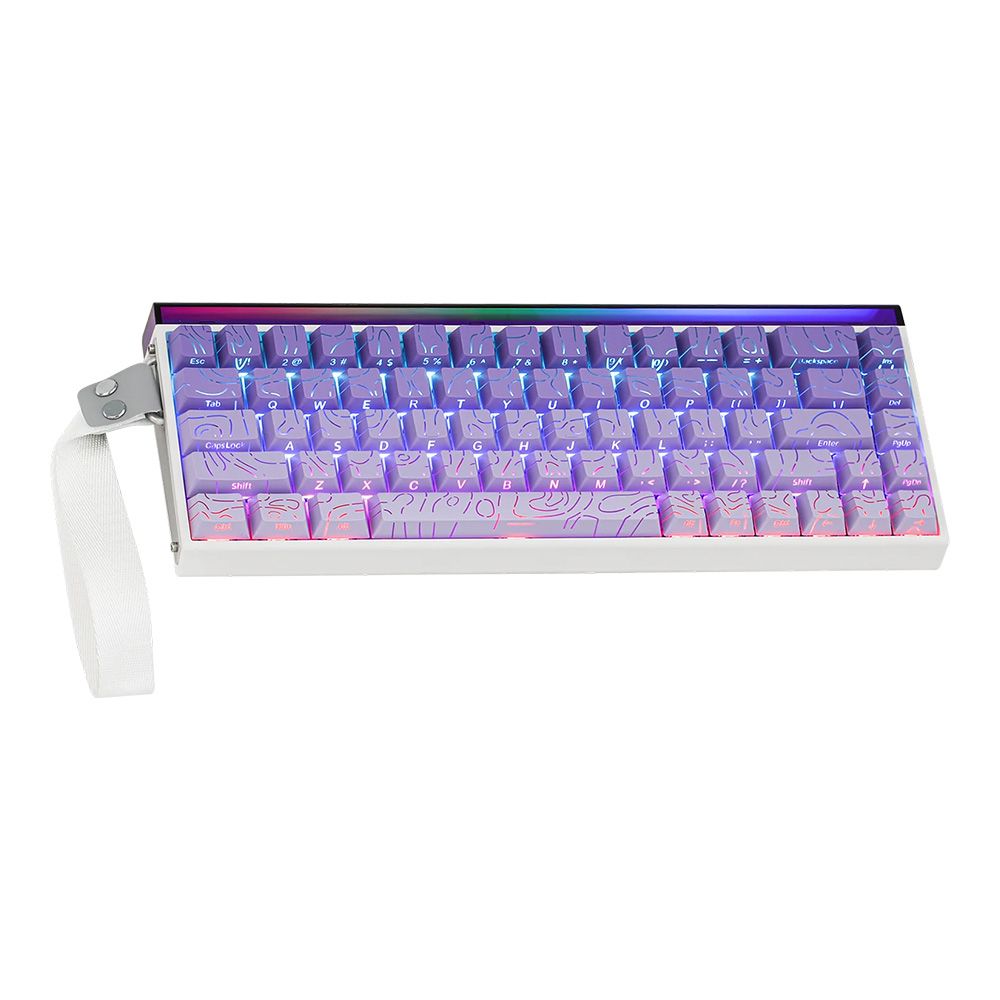 KEYBOARD AULA HERO68HE GRADIENT PURPLE NEPTUNE (MAGNETIC SWITCH คีย์บอร์ด) thumbnail 3