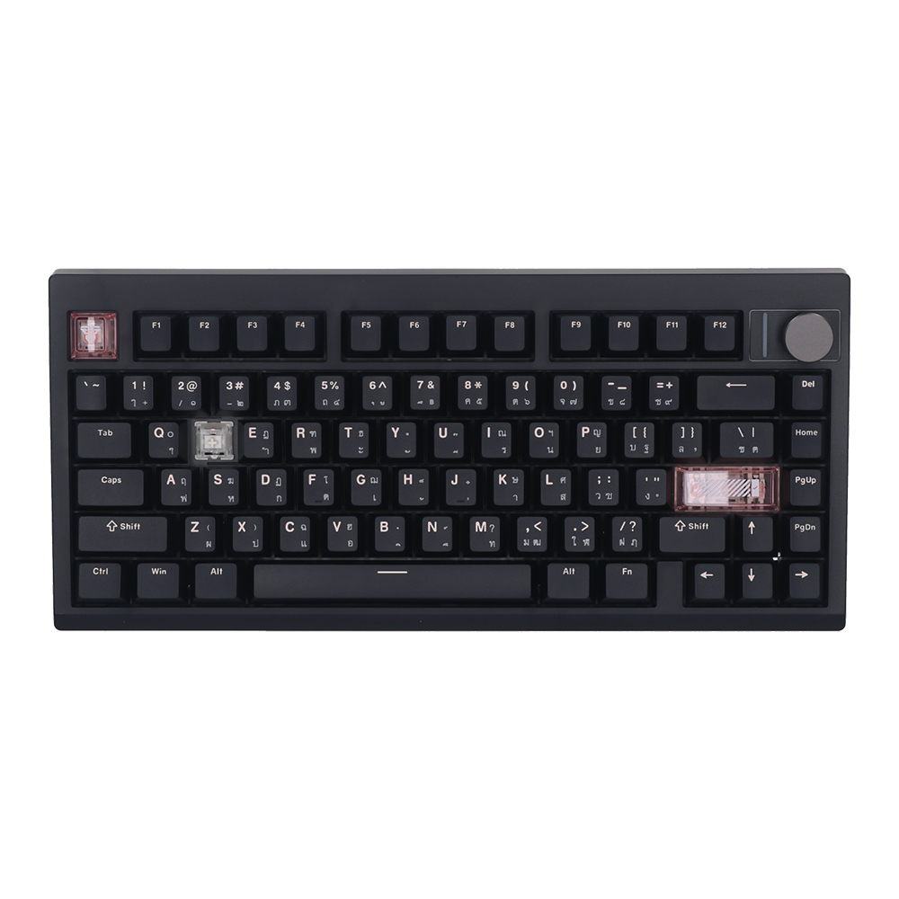 KEYBOARD WIRELESS BLUETOOTH FANTECH MK921 MAXFIT8 BLACK (WHITE SWITCH คีย์บอร์ด) thumbnail 3