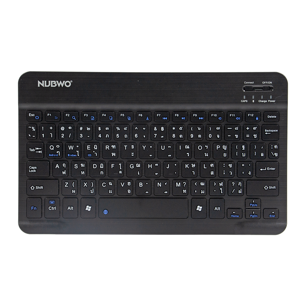 nubwo KEYBOARD NUBWO NKB-100 BLACK (BLUETOOTH) — product image 1
