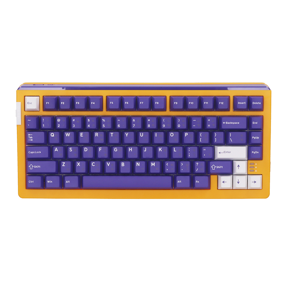 dareu KEYBOARD WIRELESS BLUETOOTH DAREU A81 PRO PURPLE (BLUE SKY V3 SWITCH คีย์บอร์ด) — product image 1