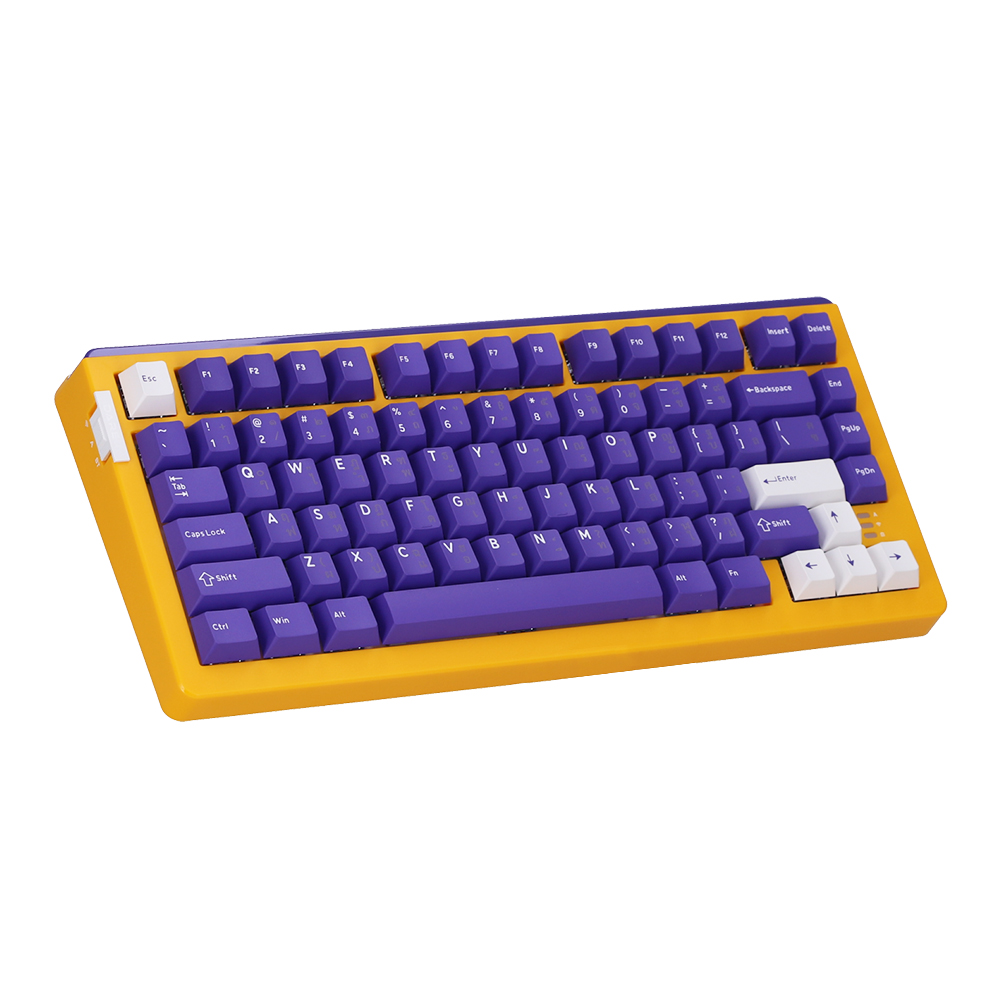 KEYBOARD WIRELESS BLUETOOTH DAREU A81 PRO PURPLE (BLUE SKY V3 SWITCH คีย์บอร์ด) thumbnail 3