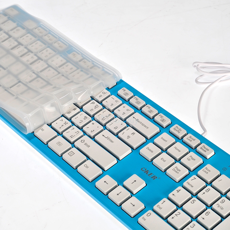 KEYBOARD OKER KB518 BLUE thumbnail 3