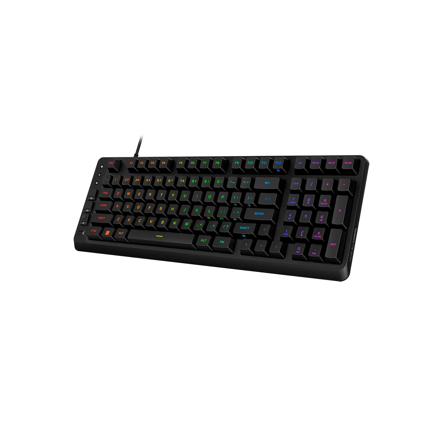 KEYBOARD HYPERX EVE 1800 GAMING (MEMBRANE SWITCH คีย์บอร์ด) thumbnail 3