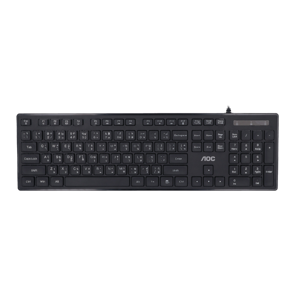 KEYBOARD AOC KB110 BLACK thumbnail 2
