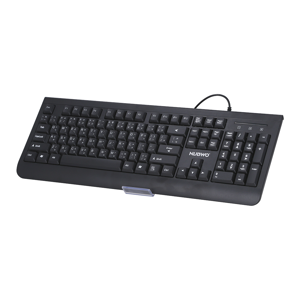 KEYBOARD NUBWO NK25 AZALIA BLACK thumbnail 2