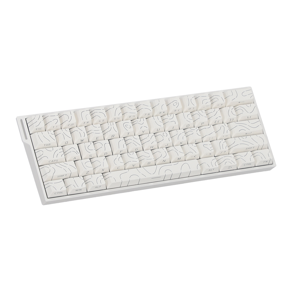 aula KEYBOARD AULA MINI60 WHITE (CT LINGYUN MAGNETIC SWITCH คีย์บอร์ด) — product image 1