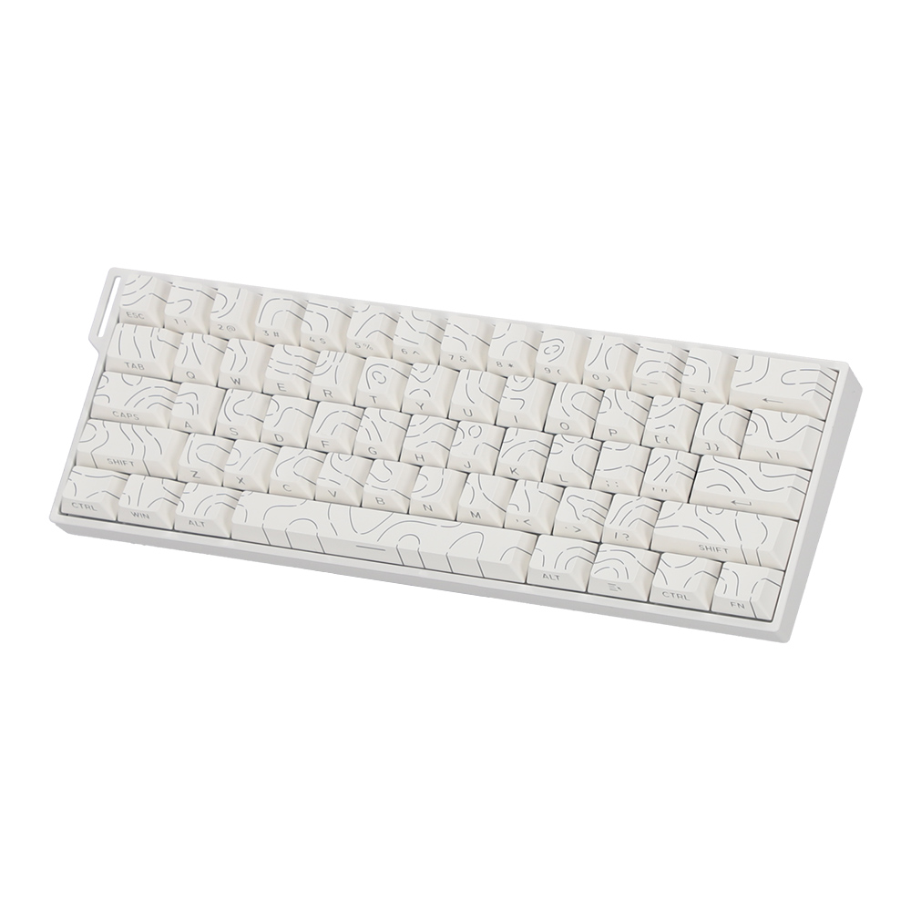 KEYBOARD AULA MINI60 WHITE (CT LINGYUN MAGNETIC SWITCH คีย์บอร์ด) thumbnail 2