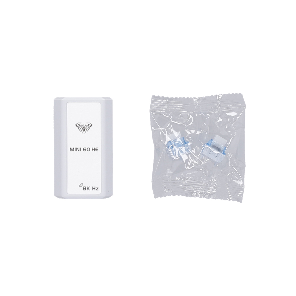 KEYBOARD AULA MINI60 WHITE (CT LINGYUN MAGNETIC SWITCH คีย์บอร์ด) thumbnail 3