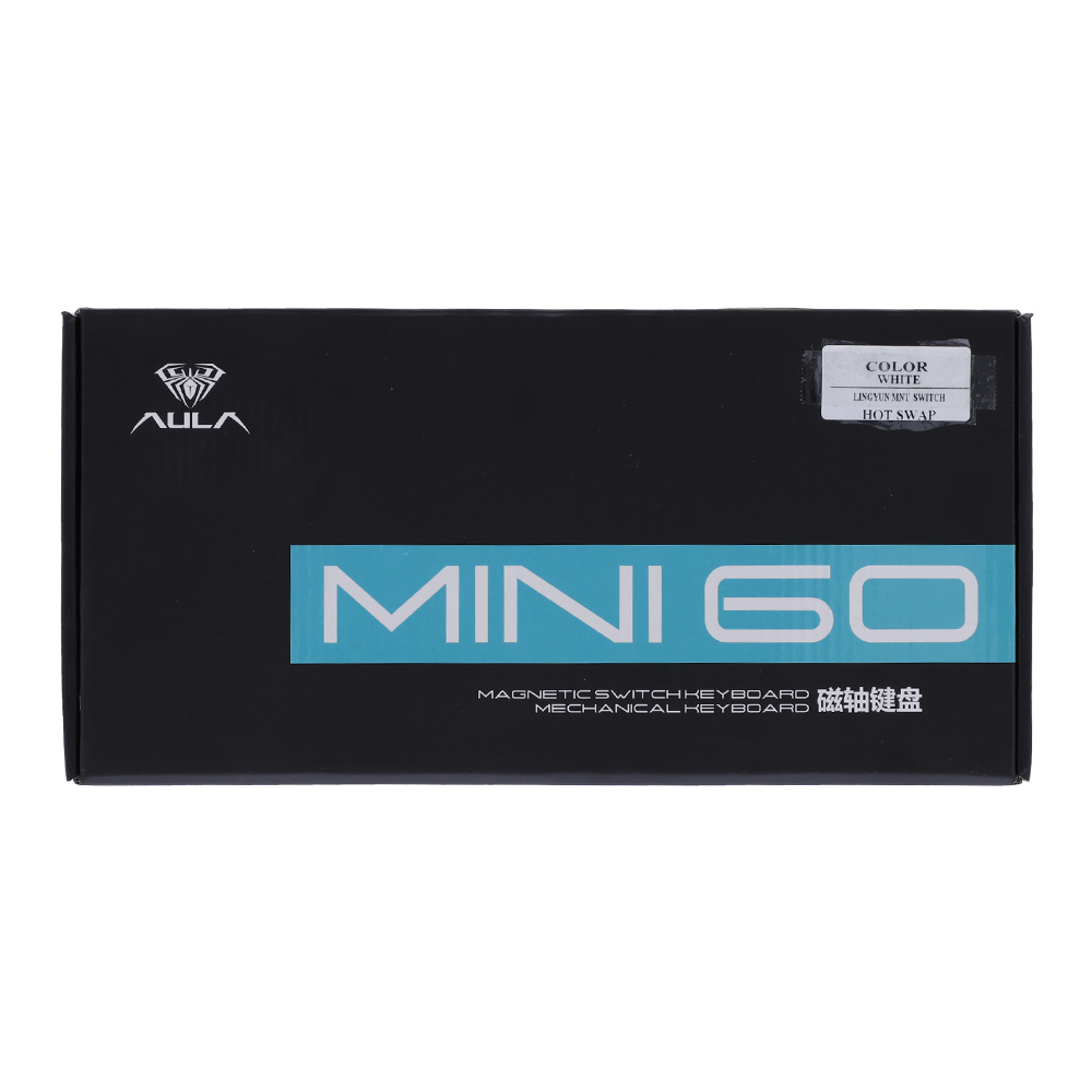KEYBOARD AULA MINI60 WHITE (CT LINGYUN MAGNETIC SWITCH คีย์บอร์ด) thumbnail 6