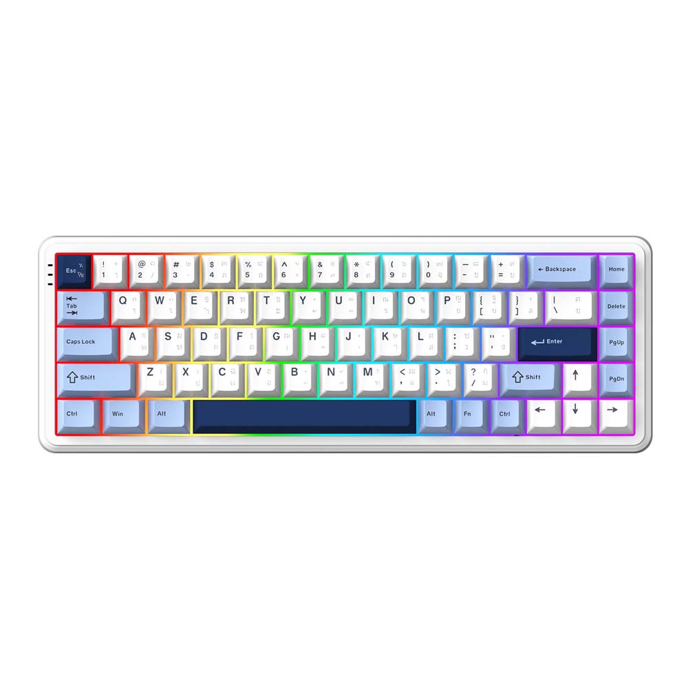 ajazz KEYBOARD AJAZZ AK680MAX HE HIFI RGB CLOUD HIGH (MAGNETIC SWITCH คีย์บอร์ด) — product image 1