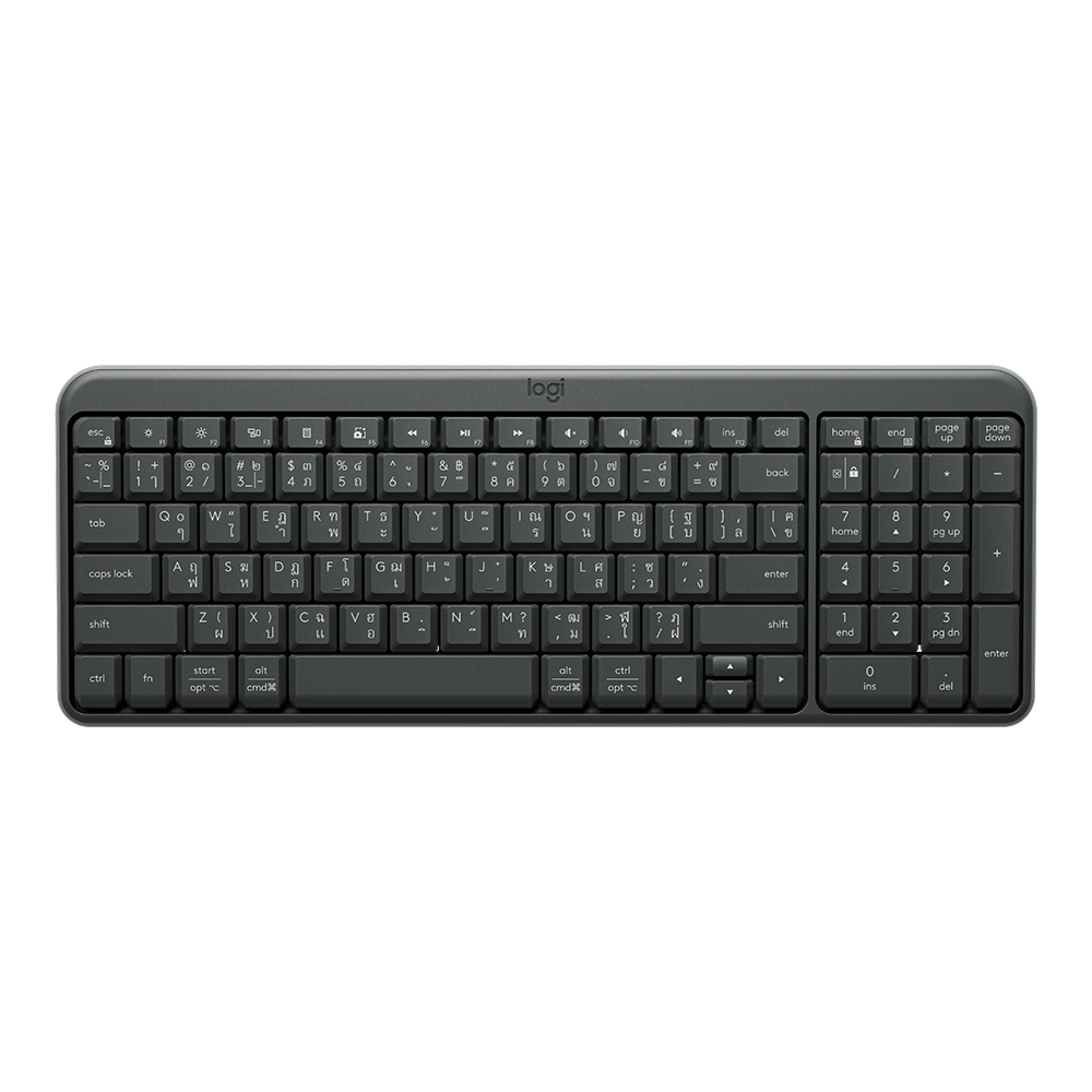 logitech KEYBOARD WIRELESS LOGITECH K250 BLACK (BLUETOOTH) — product image 1