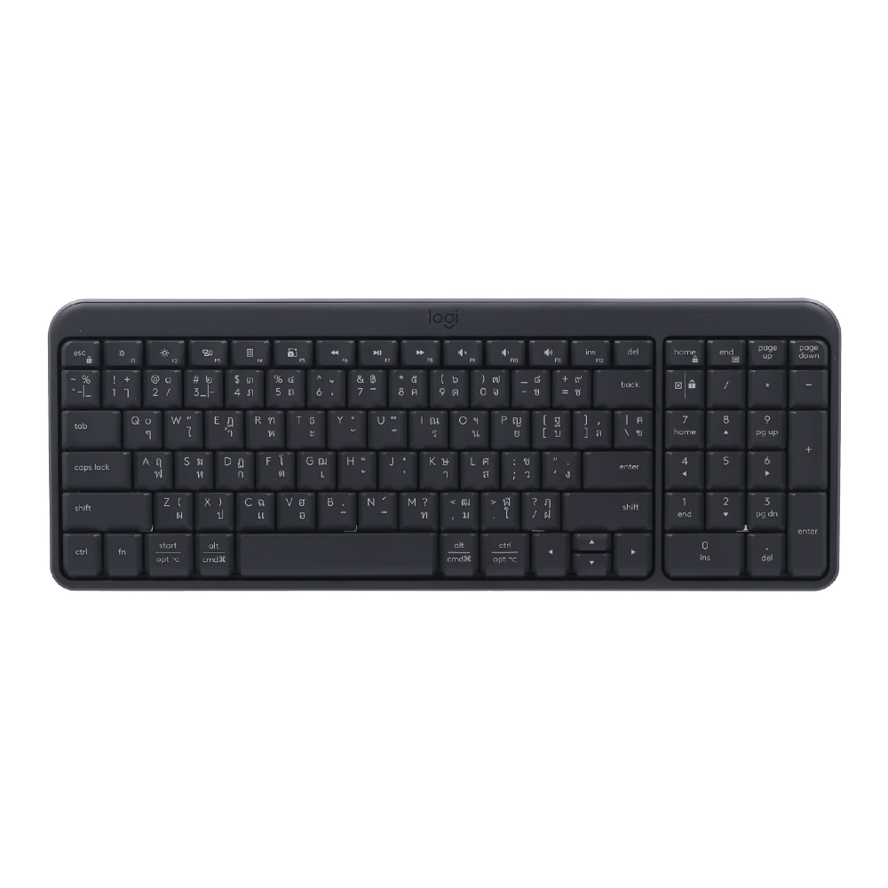 KEYBOARD WIRELESS LOGITECH K250 BLACK (BLUETOOTH) thumbnail 2