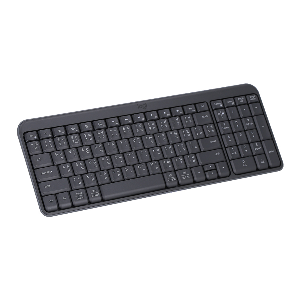 KEYBOARD WIRELESS LOGITECH K250 BLACK (BLUETOOTH) thumbnail 3