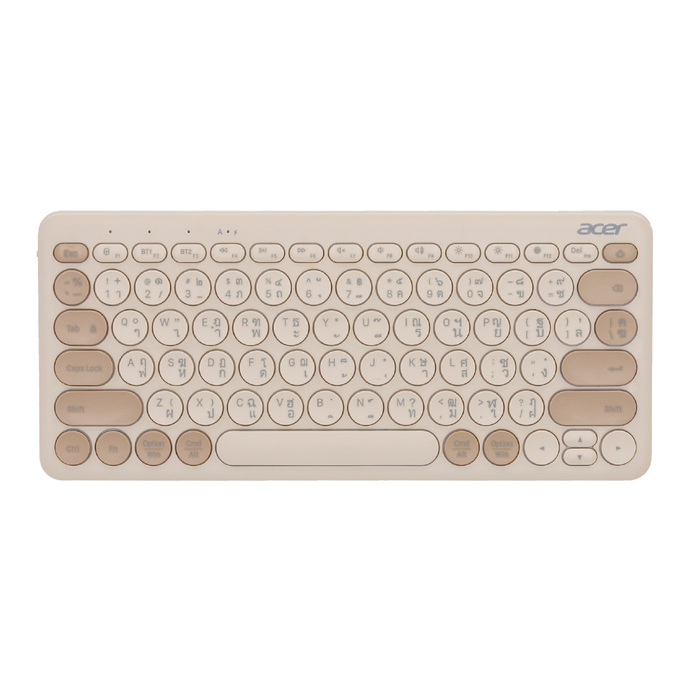 acer KEYBOARD WIRELESS ACER LV1600 BEIGE BROWN (BLUETOOTH) — product image 1