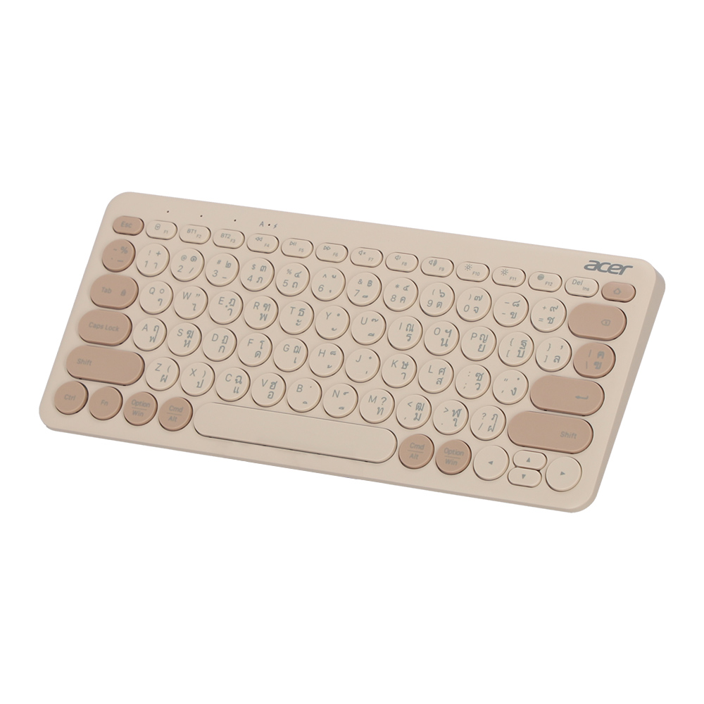 KEYBOARD WIRELESS ACER LV1600 BEIGE BROWN (BLUETOOTH) thumbnail 3