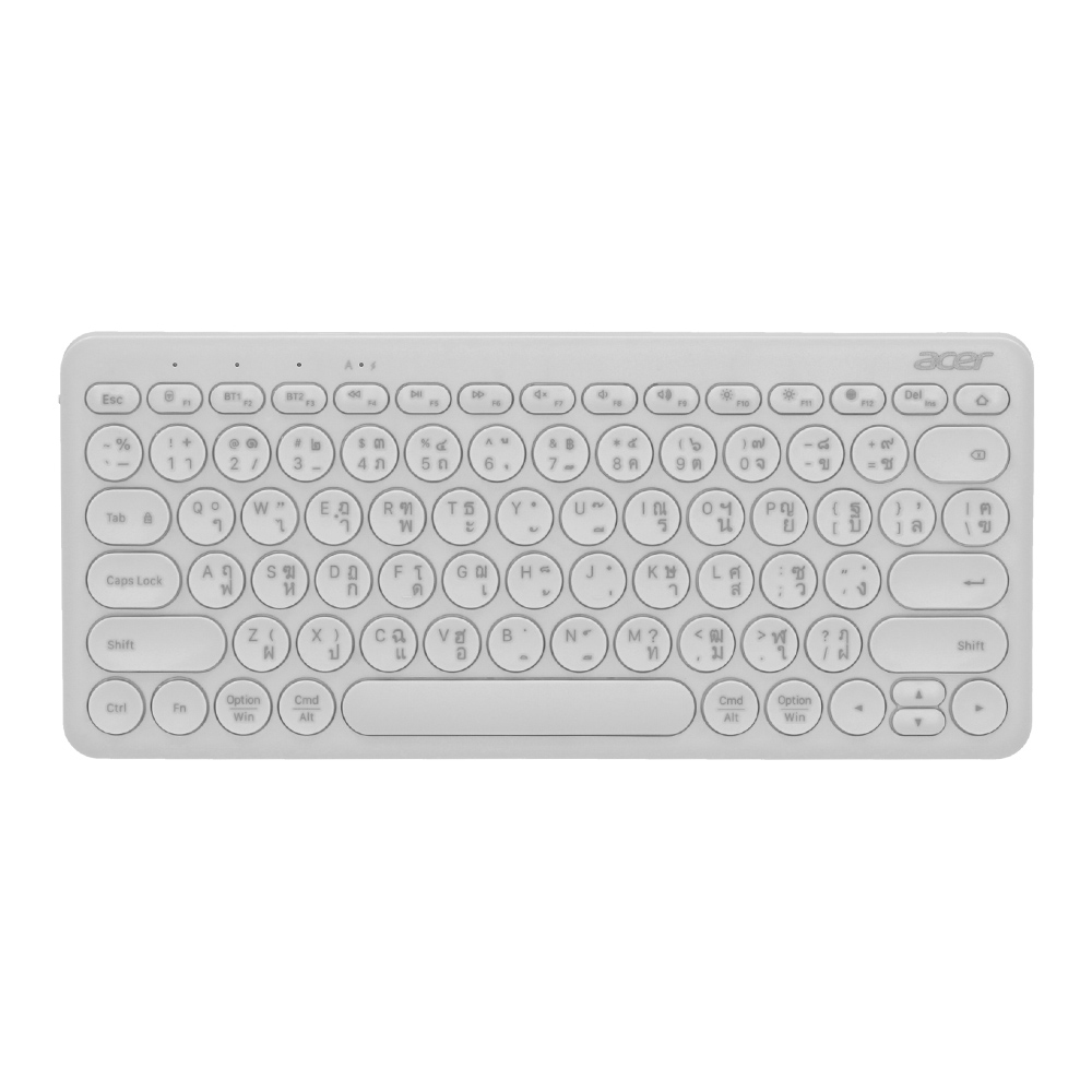 acer KEYBOARD WIRELESS ACER LV1600 GRAY (BLUETOOTH) — product image 1