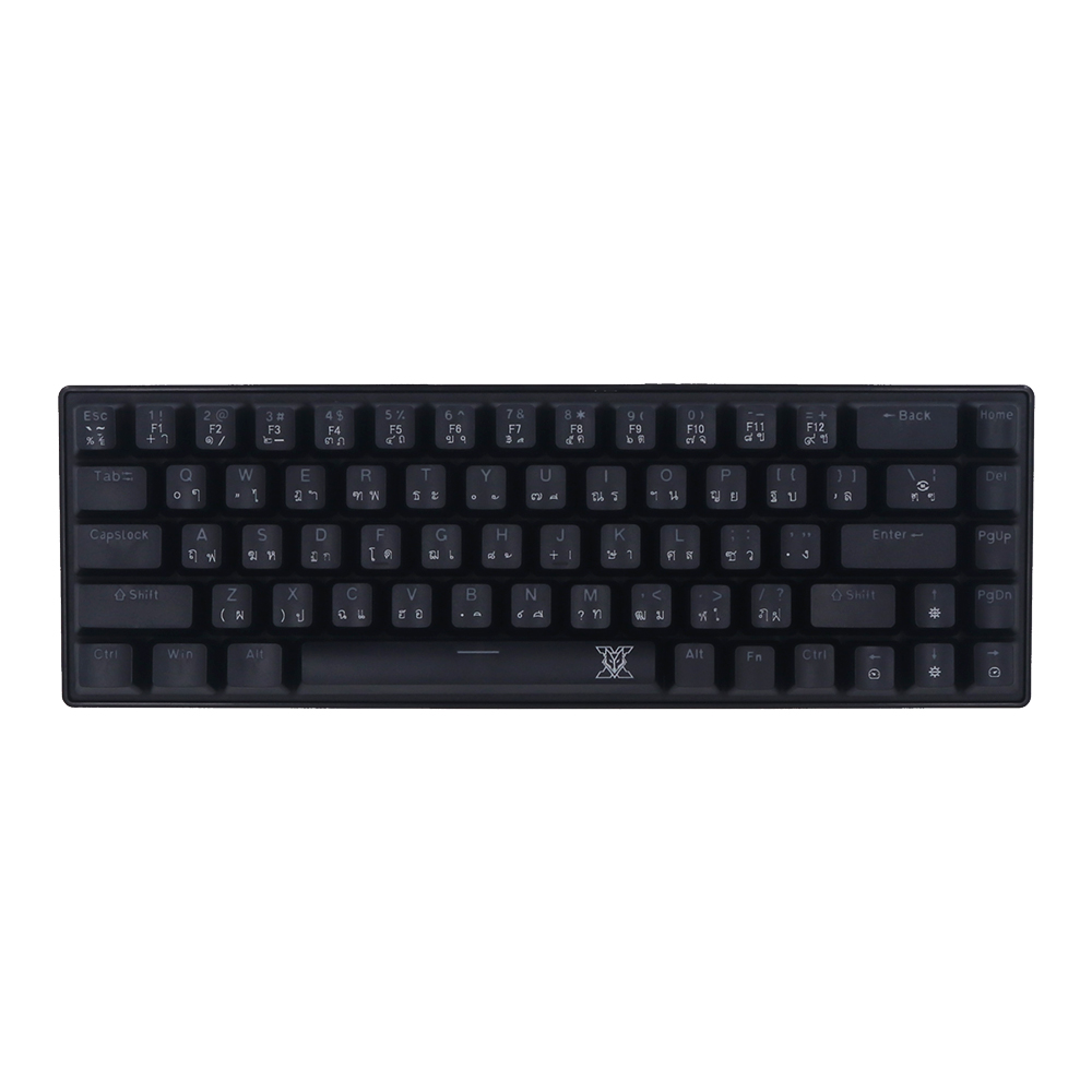 nubwo KEYBOARD NUBWO X68 BLACK (BLUE SWITCH คีย์บอร์ด) — product image 1