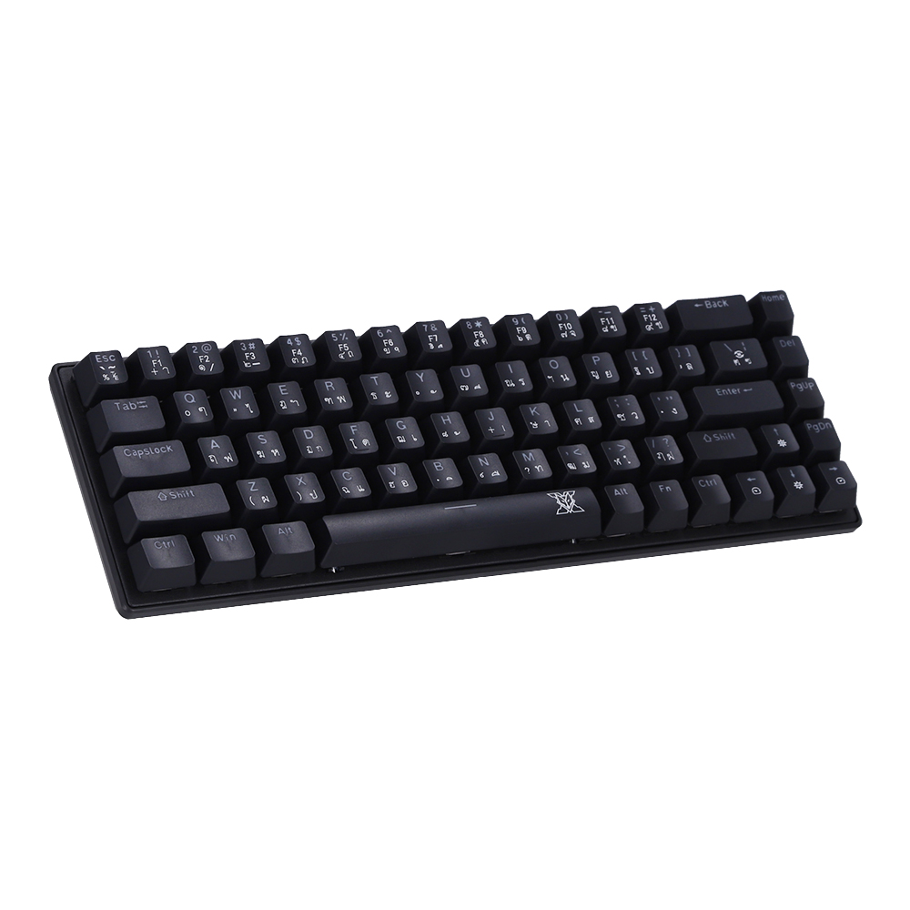 KEYBOARD NUBWO X68 BLACK (BLUE SWITCH คีย์บอร์ด) thumbnail 3