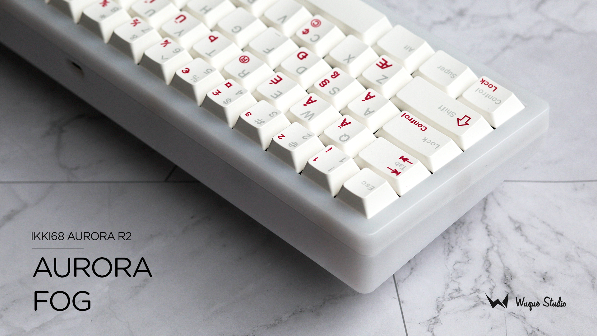 KEYBOARD WIRELESS BLUETOOTH WUQUE STUDIO IKKI68 AURORA R2 AURORA FOG (EN) thumbnail 2