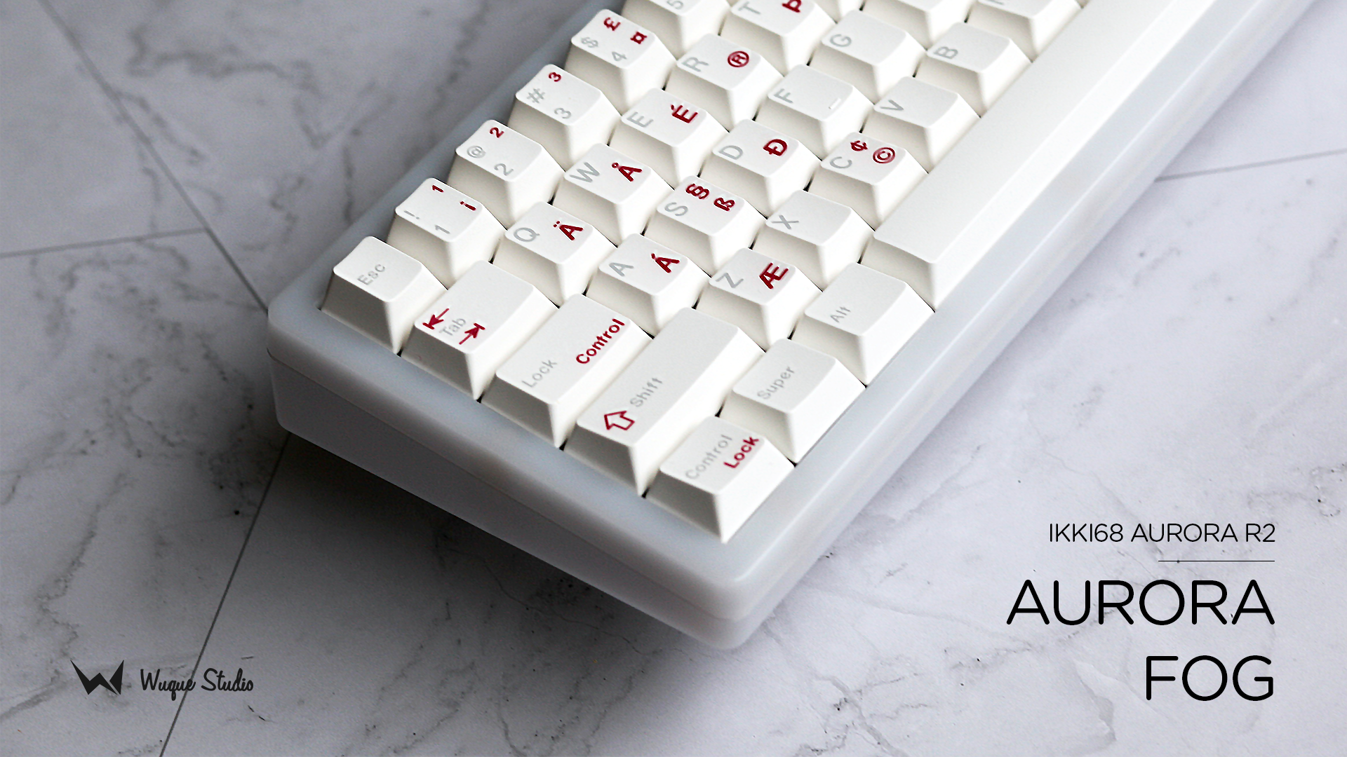 KEYBOARD WIRELESS BLUETOOTH WUQUE STUDIO IKKI68 AURORA R2 AURORA FOG (EN) thumbnail 3