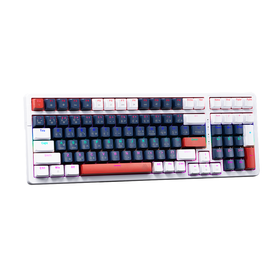 KEYBOARD EGA CMK1 CIY LAYOUT D (RED SWITCH คีย์บอร์ด) thumbnail 3