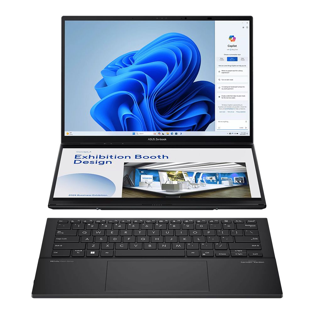asus Notebook Asus Zenbook DUO UX8406CA-QL789WA (Nano Black) — product image 1